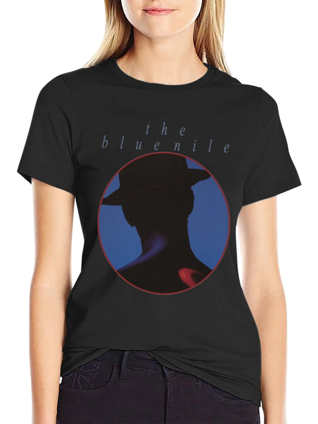 The Blue Nile Band Album Cover Black T-Shirt product image 5
