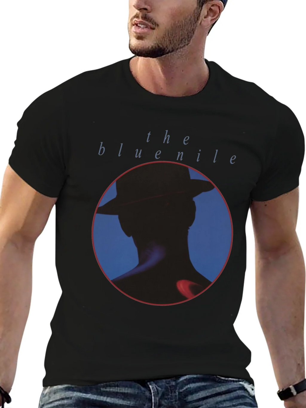 The Blue Nile Band Album Cover Black T-Shirt product image 9