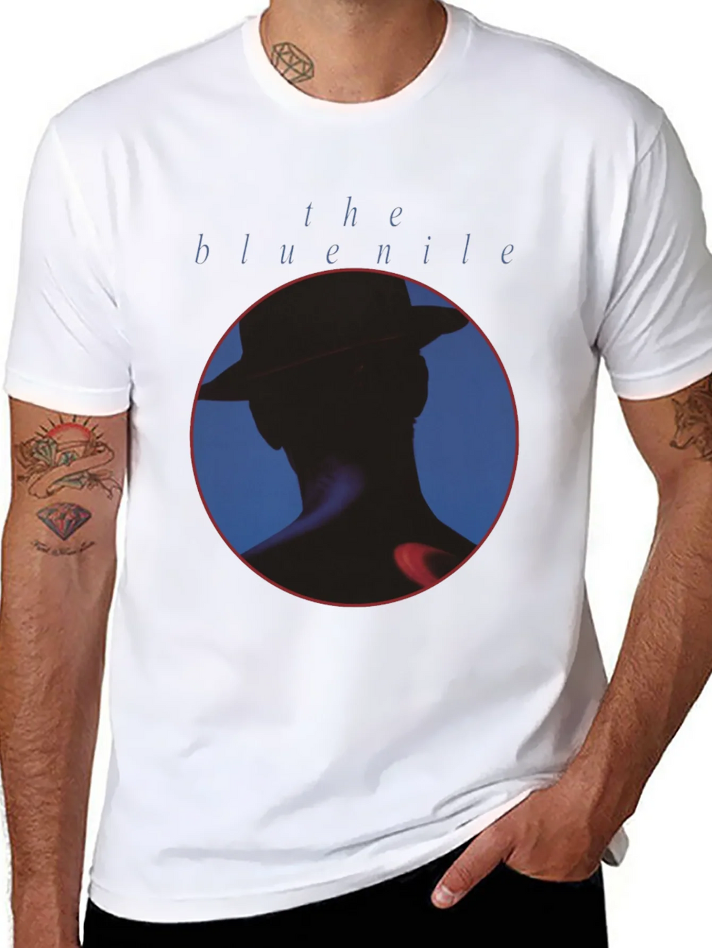 The Blue Nile Band Album Cover Black T-Shirt product image 10