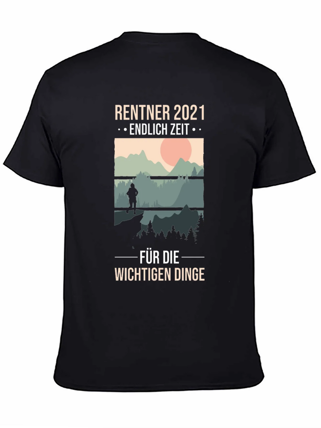 Retirement 2021 Hiking T-Shirt - Time For Important Things product image 7