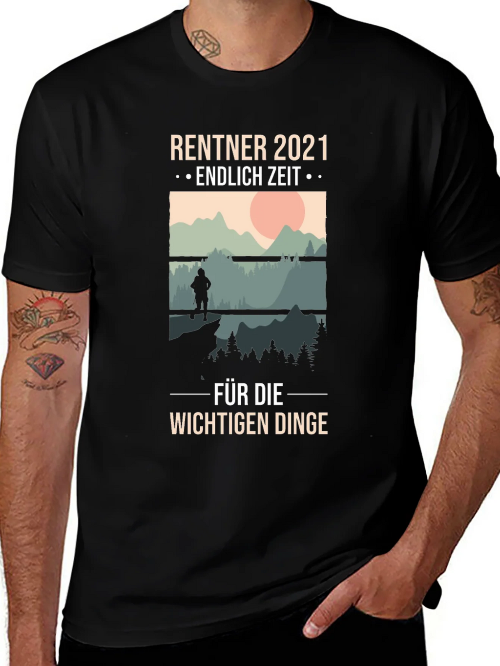 Retirement 2021 Hiking T-Shirt - Time For Important Things product image 1
