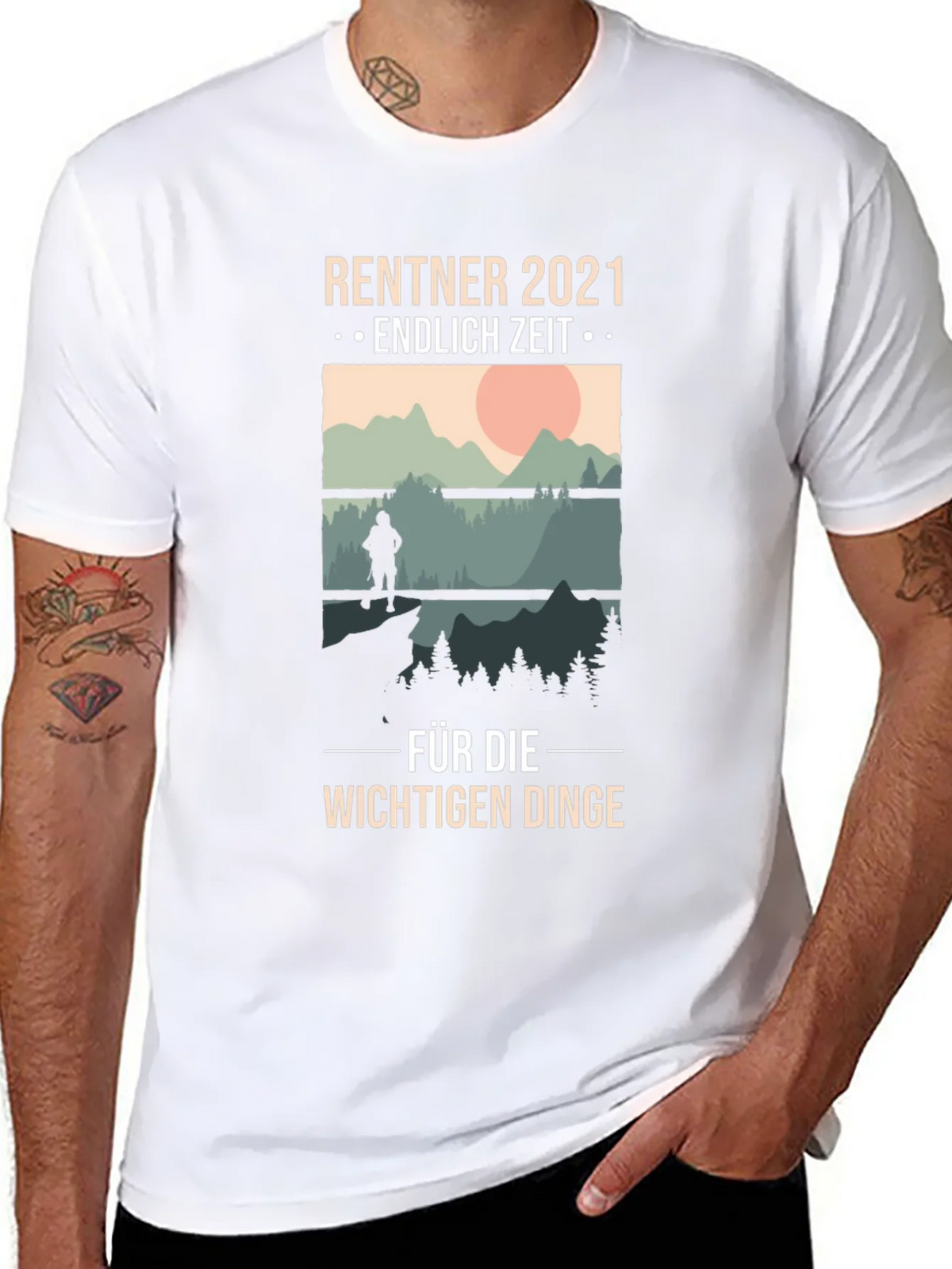 Retirement 2021 Hiking T-Shirt - Time For Important Things product image 10