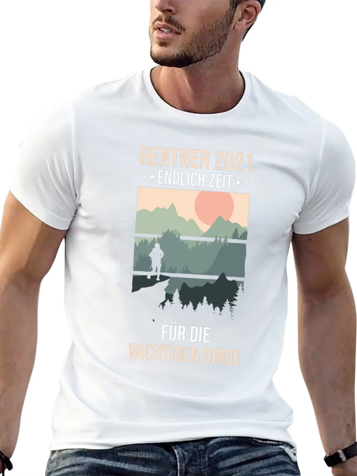 Retirement 2021 Hiking T-Shirt - Time For Important Things product image 4