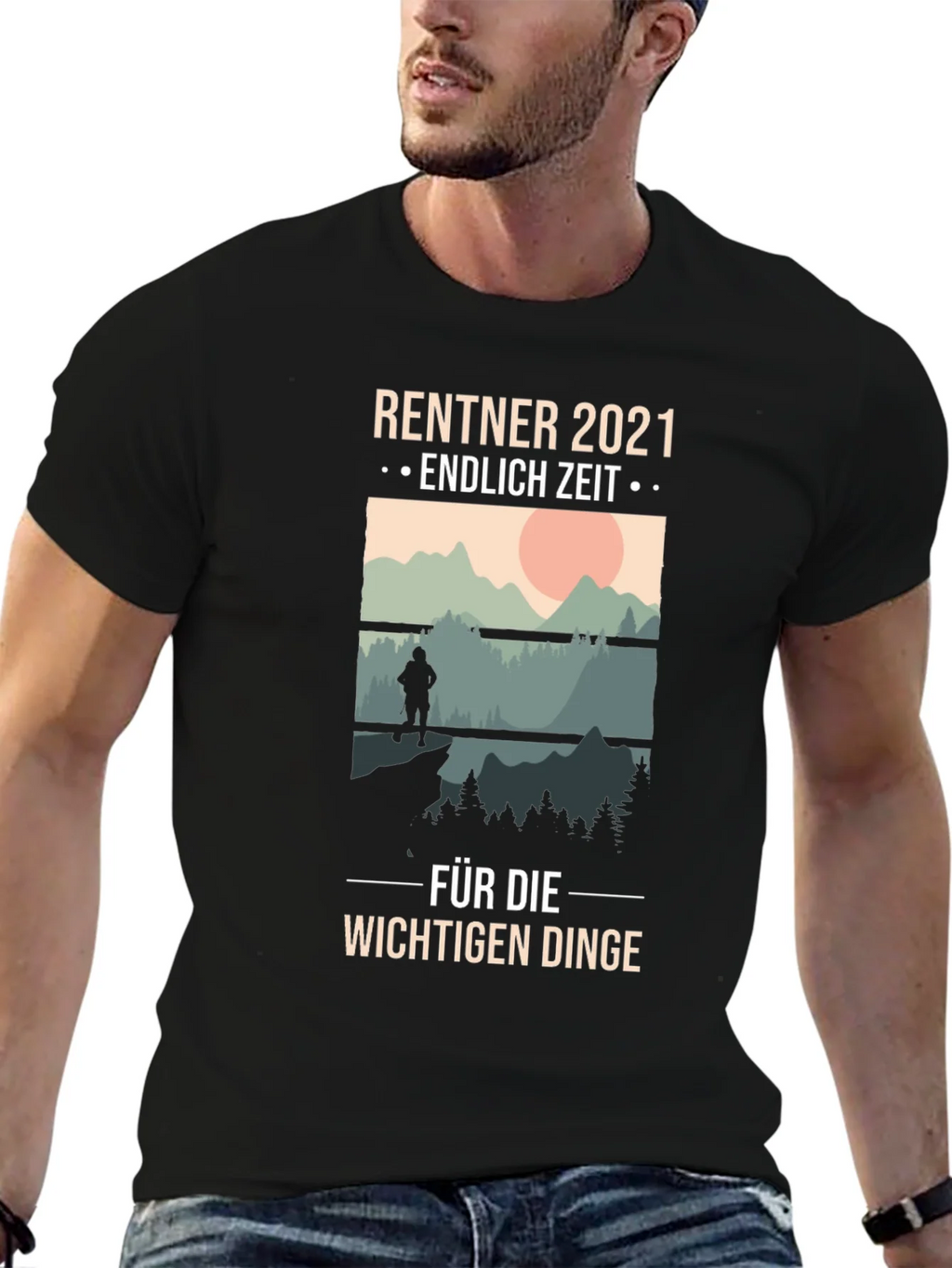 Retirement 2021 Hiking T-Shirt - Time For Important Things product image 9