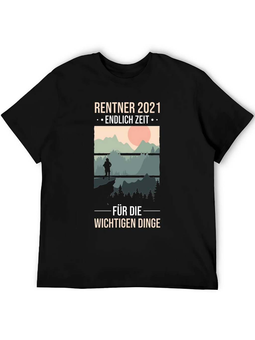 Retirement 2021 Hiking T-Shirt - Time For Important Things product image 8