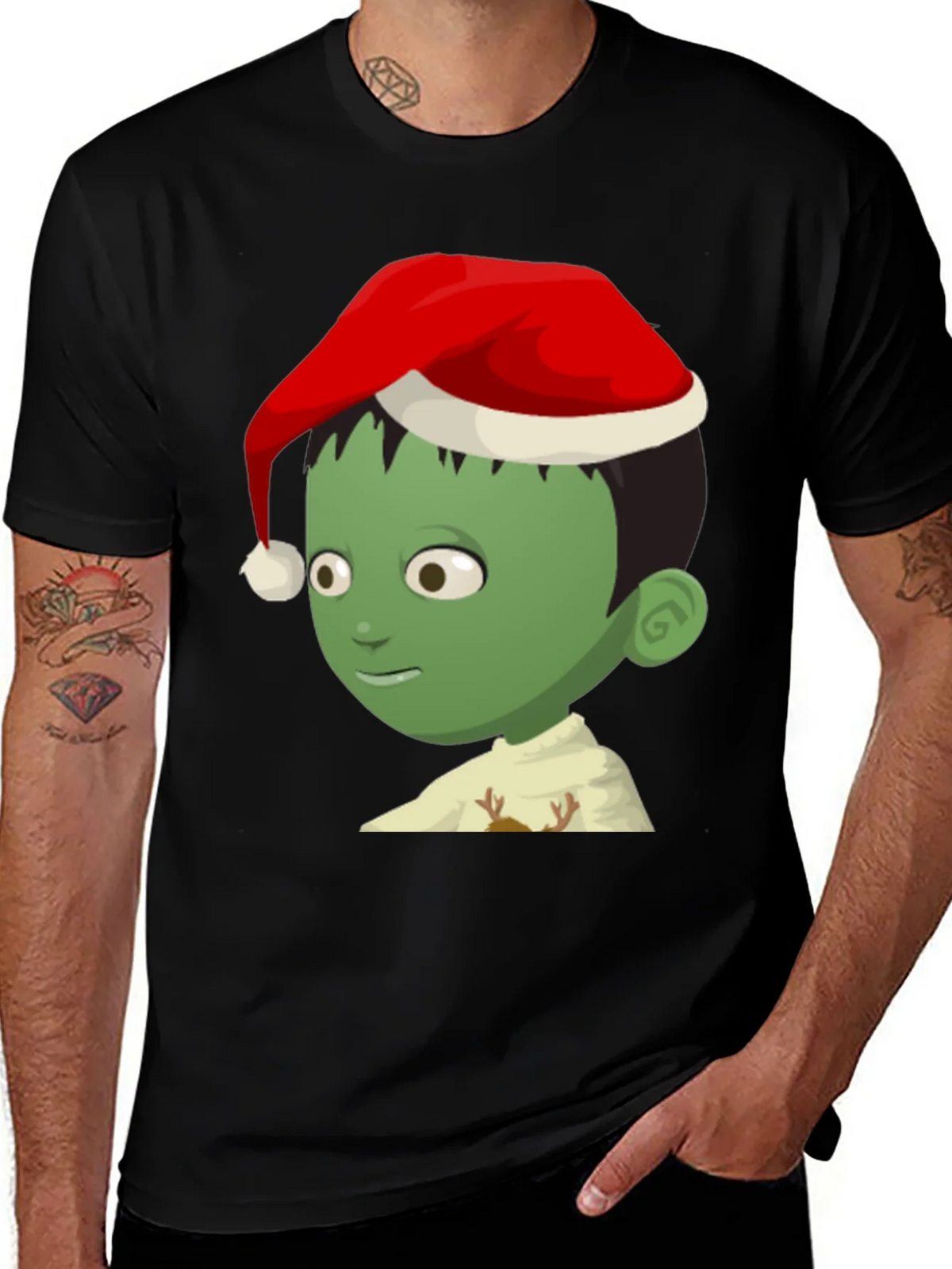 Zombie Christmas T-Shirt - Holiday Horror Tee