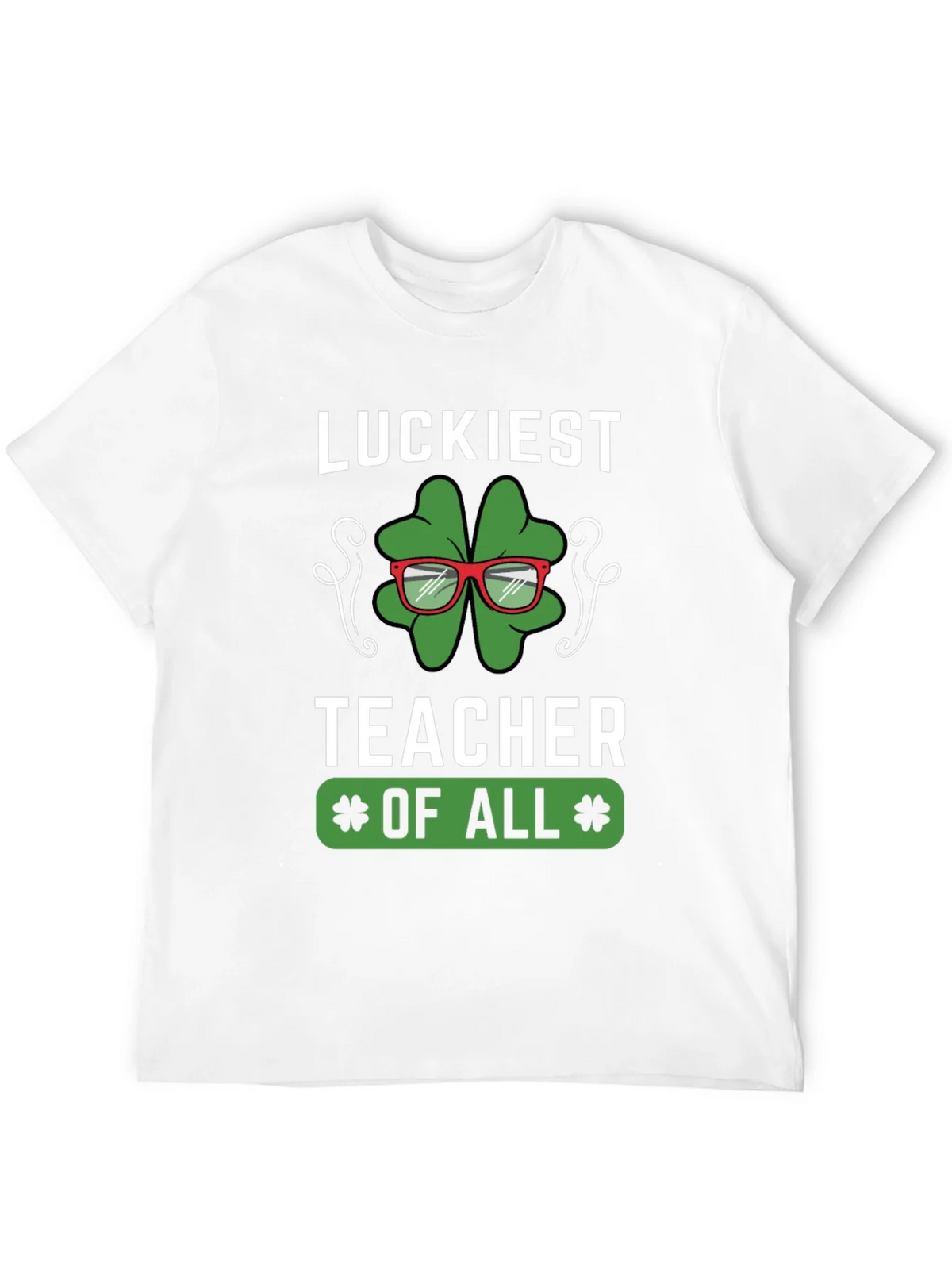 Luckiest Teacher of All Graphic T-Shirt product image 3