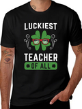 Luckiest Teacher of All Graphic T-Shirt product image 1