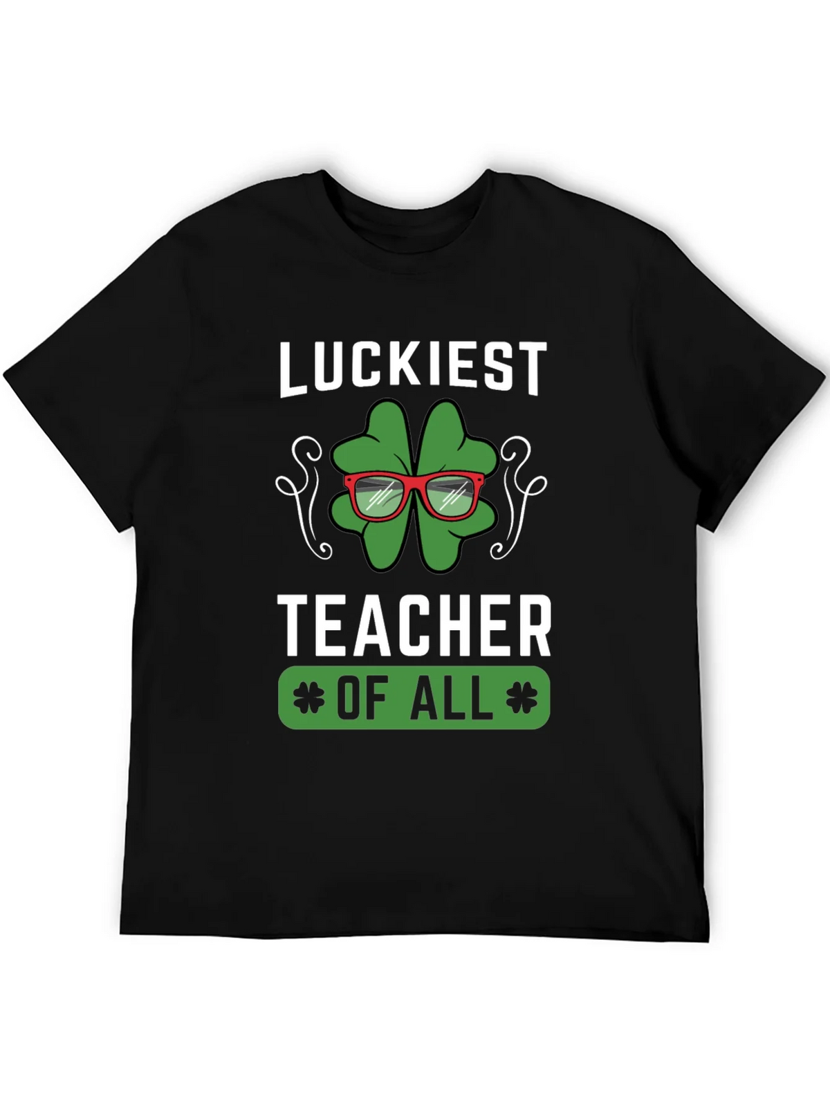 Luckiest Teacher of All Graphic T-Shirt product image 8