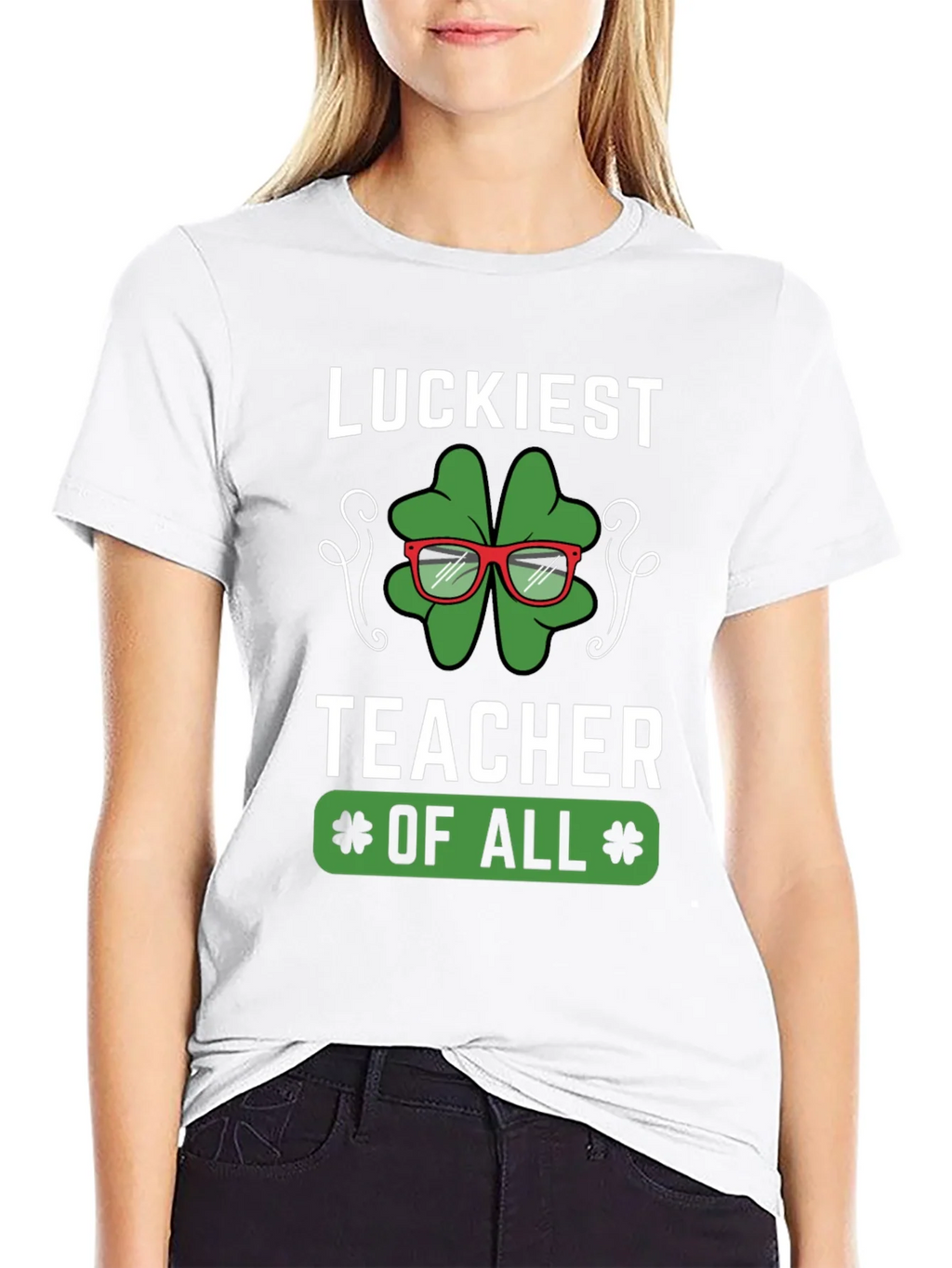Luckiest Teacher of All Graphic T-Shirt product image 11