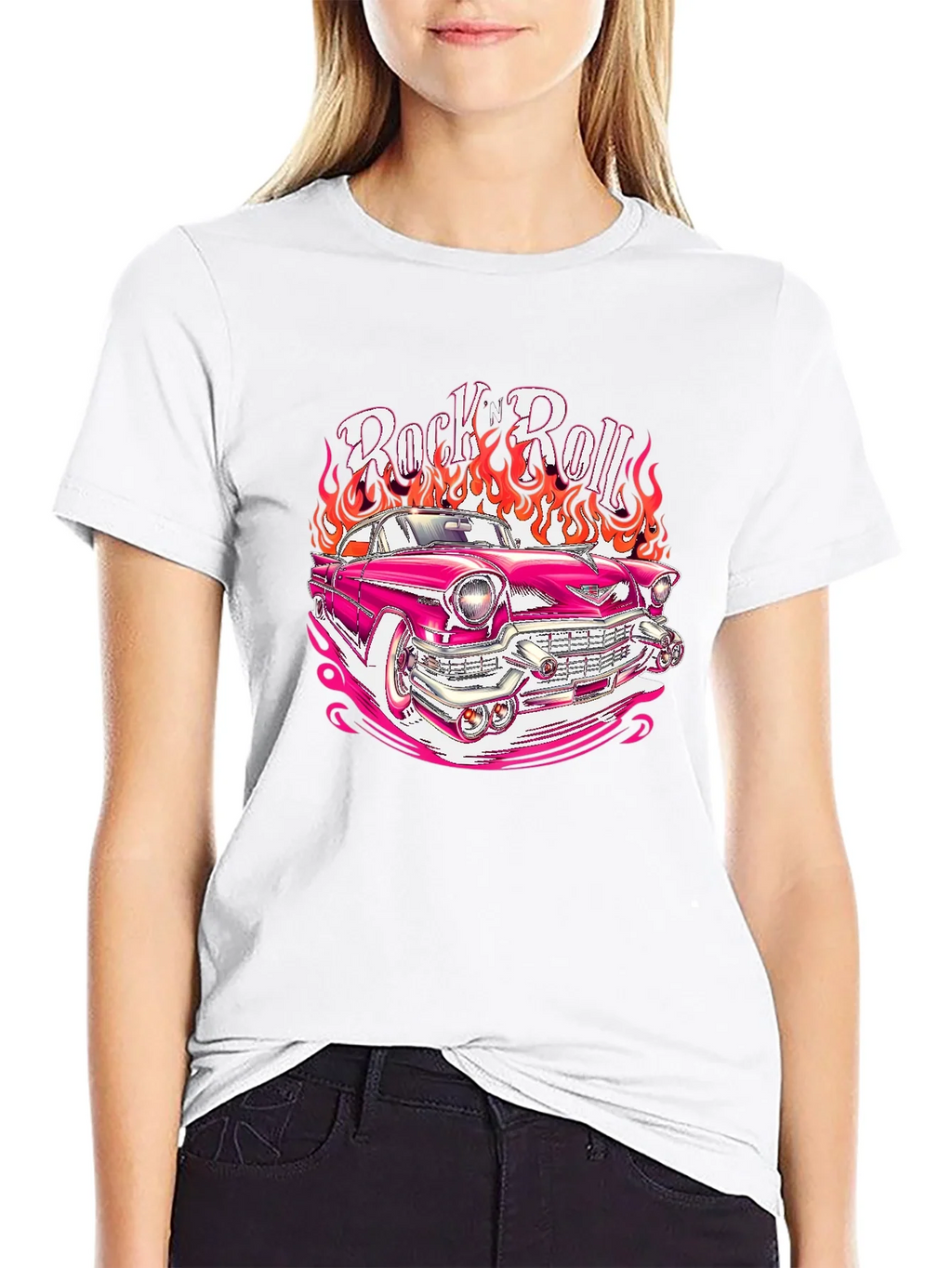 Rock n Roll Hot Rod T-Shirt - Retro Style! product image 11