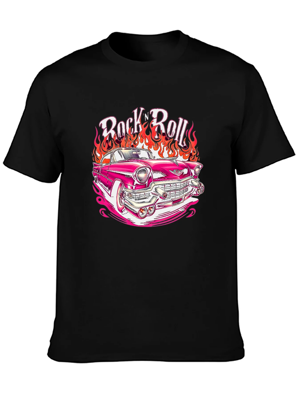 Rock n Roll Hot Rod T-Shirt - Retro Style! product image 6