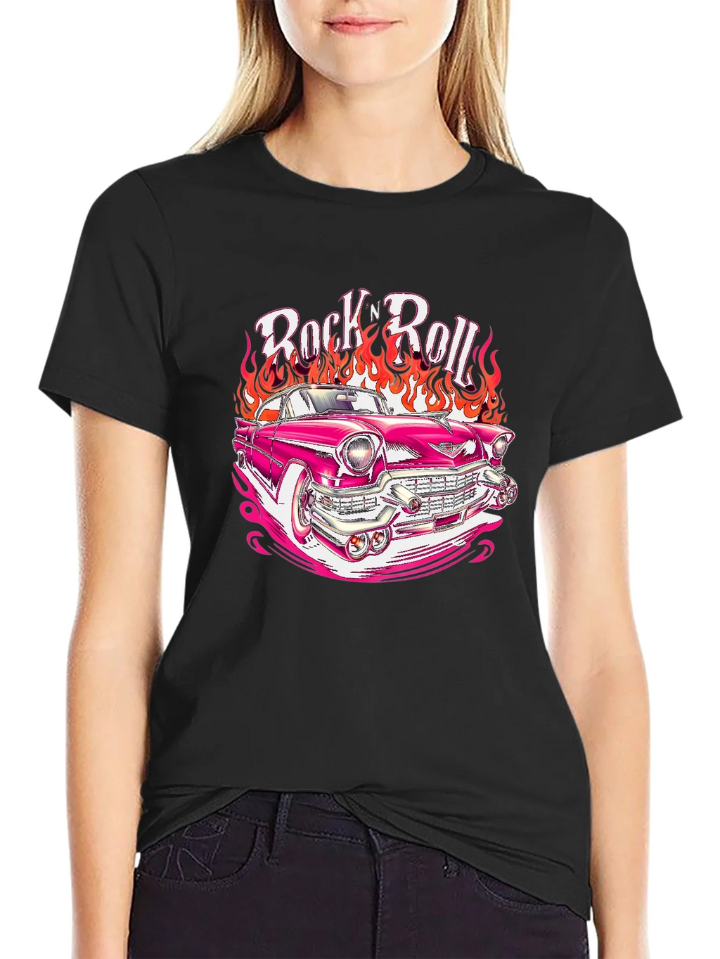 Rock n Roll Hot Rod T-Shirt - Retro Style! product image 5
