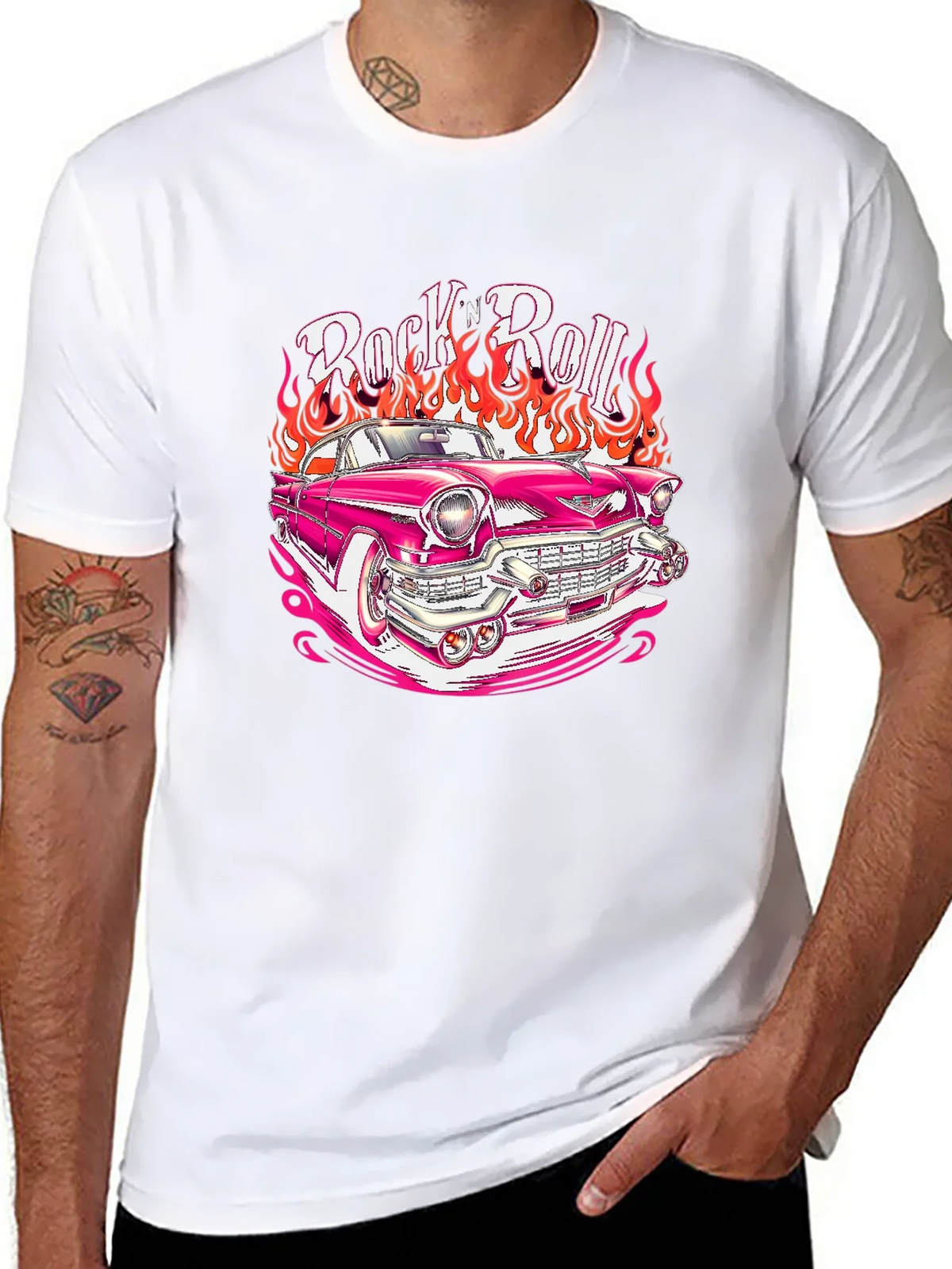 Rock n Roll Hot Rod T-Shirt - Retro Style! product image 10