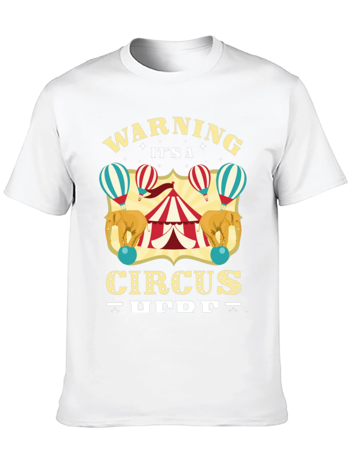Circus T-Shirt: Warning Its a Here Black Tee product image 12