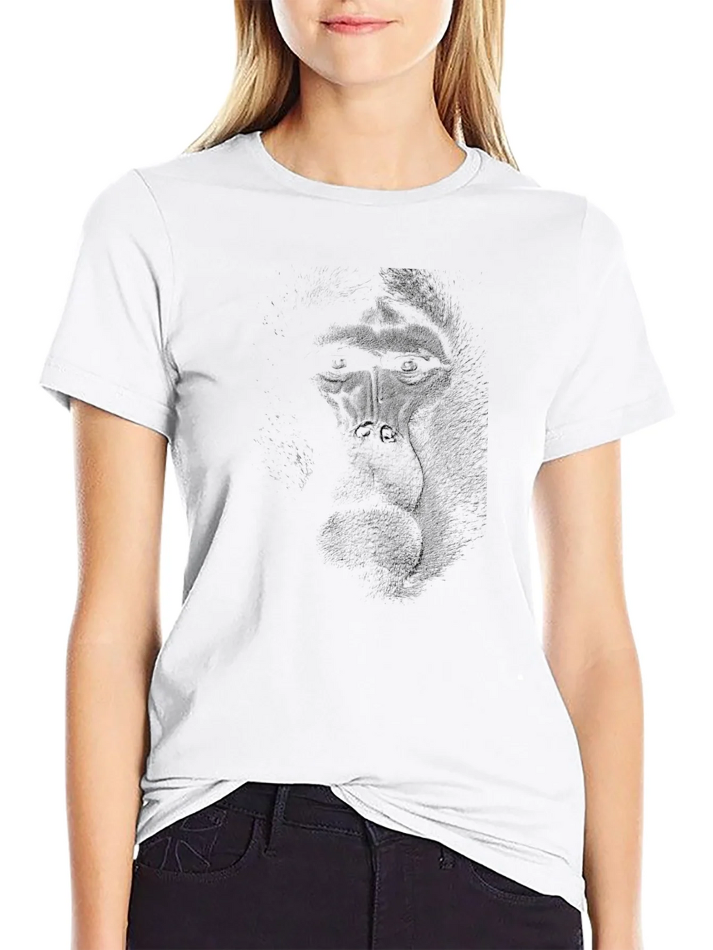 Graphic Monkey T-Shirt - Black product image 11