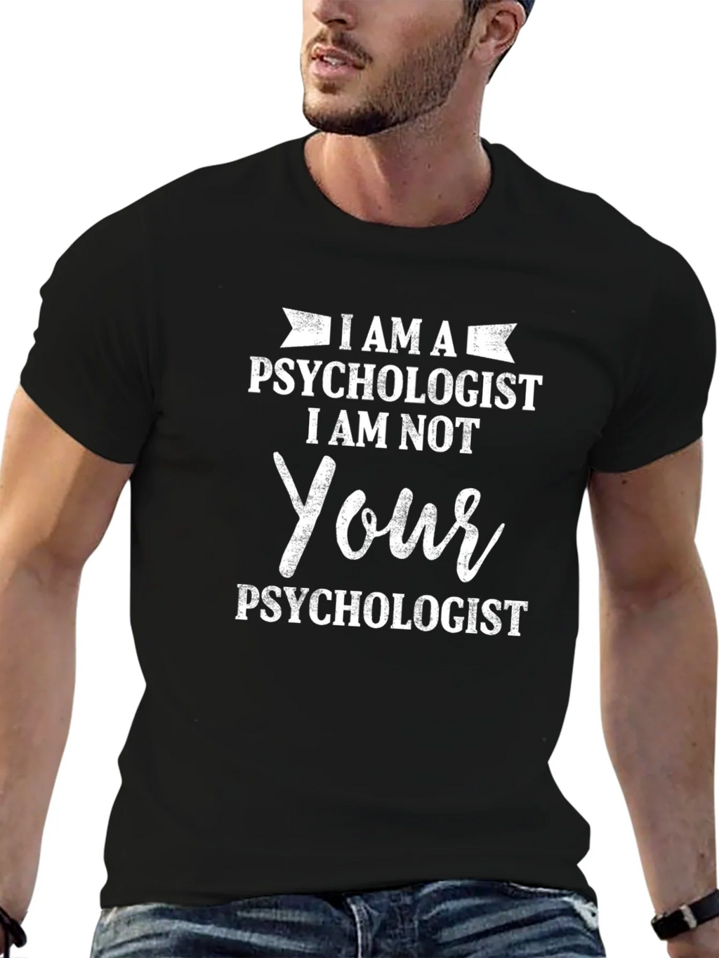 I AM A Psychologist T-Shirt - Novelty Humor Tee product image 9