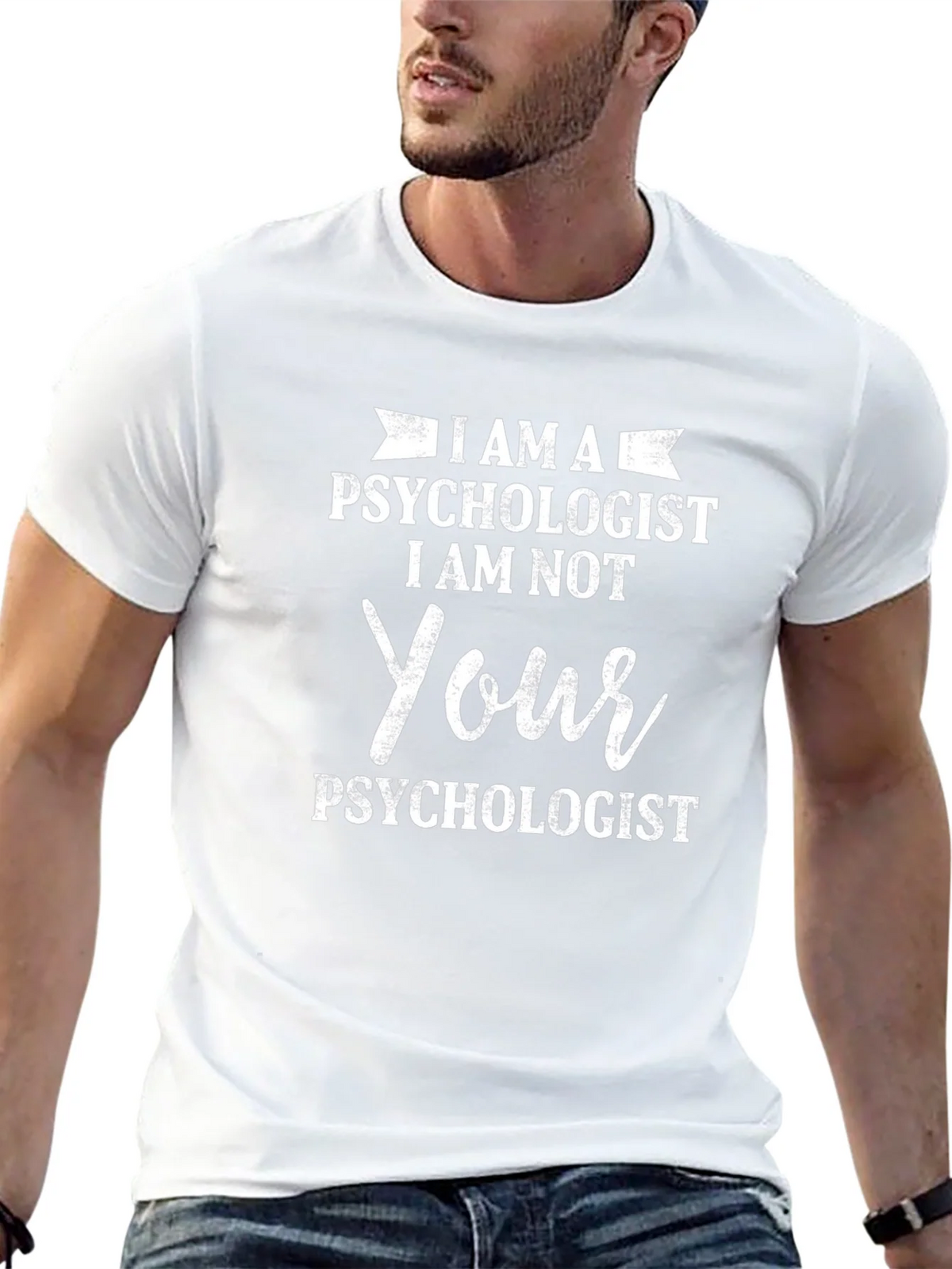 I AM A Psychologist T-Shirt - Novelty Humor Tee product image 4