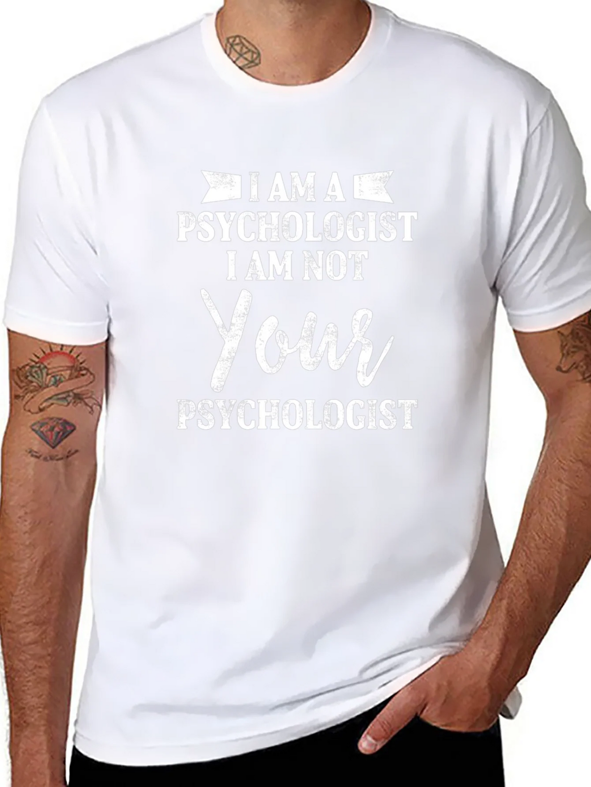 I AM A Psychologist T-Shirt - Novelty Humor Tee product image 10