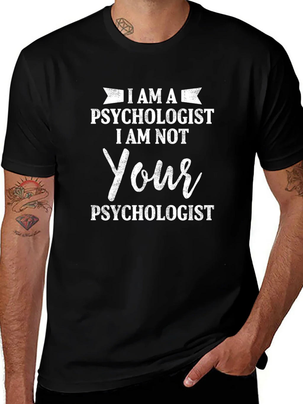 I AM A Psychologist T-Shirt - Novelty Humor Tee product image 1