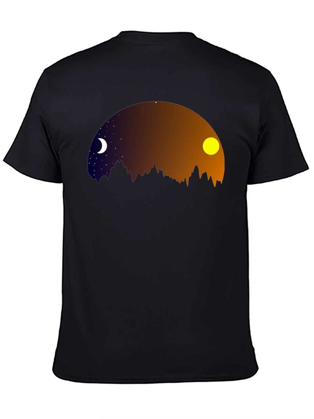 Night & Day Mountainscape Graphic Tee product image 7