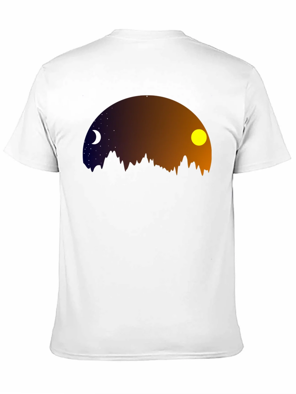 Night & Day Mountainscape Graphic Tee product image 2