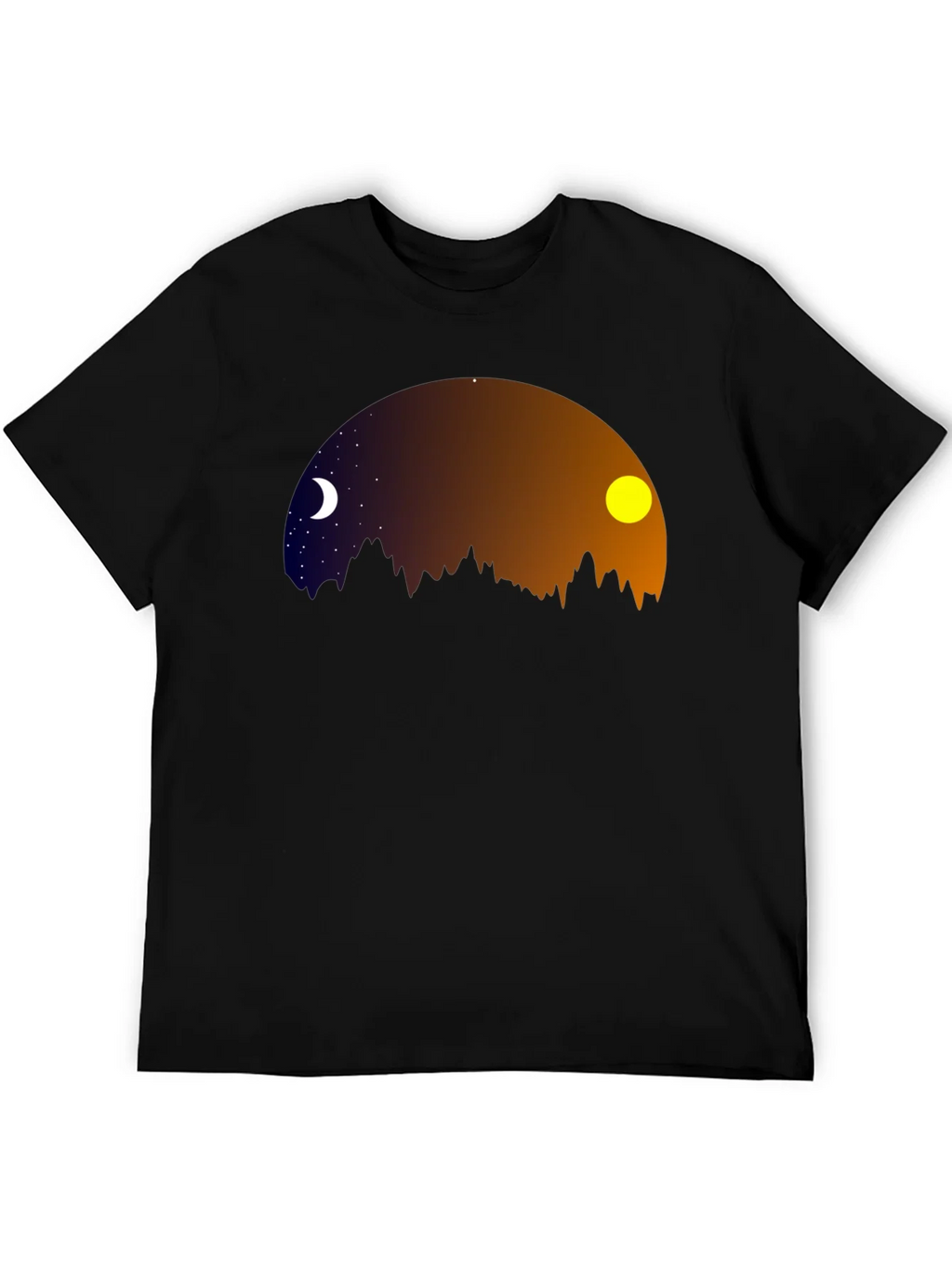 Night & Day Mountainscape Graphic Tee product image 8