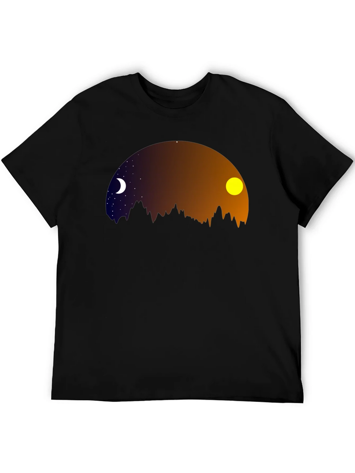 Night & Day Mountainscape Graphic Tee product image 8