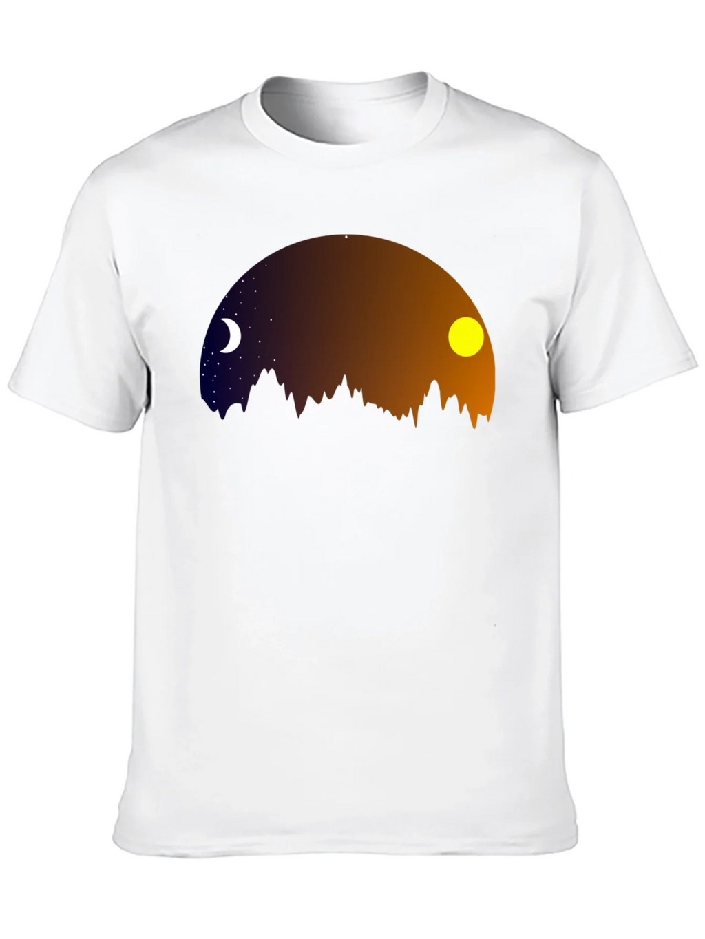 Night & Day Mountainscape Graphic Tee product image 12