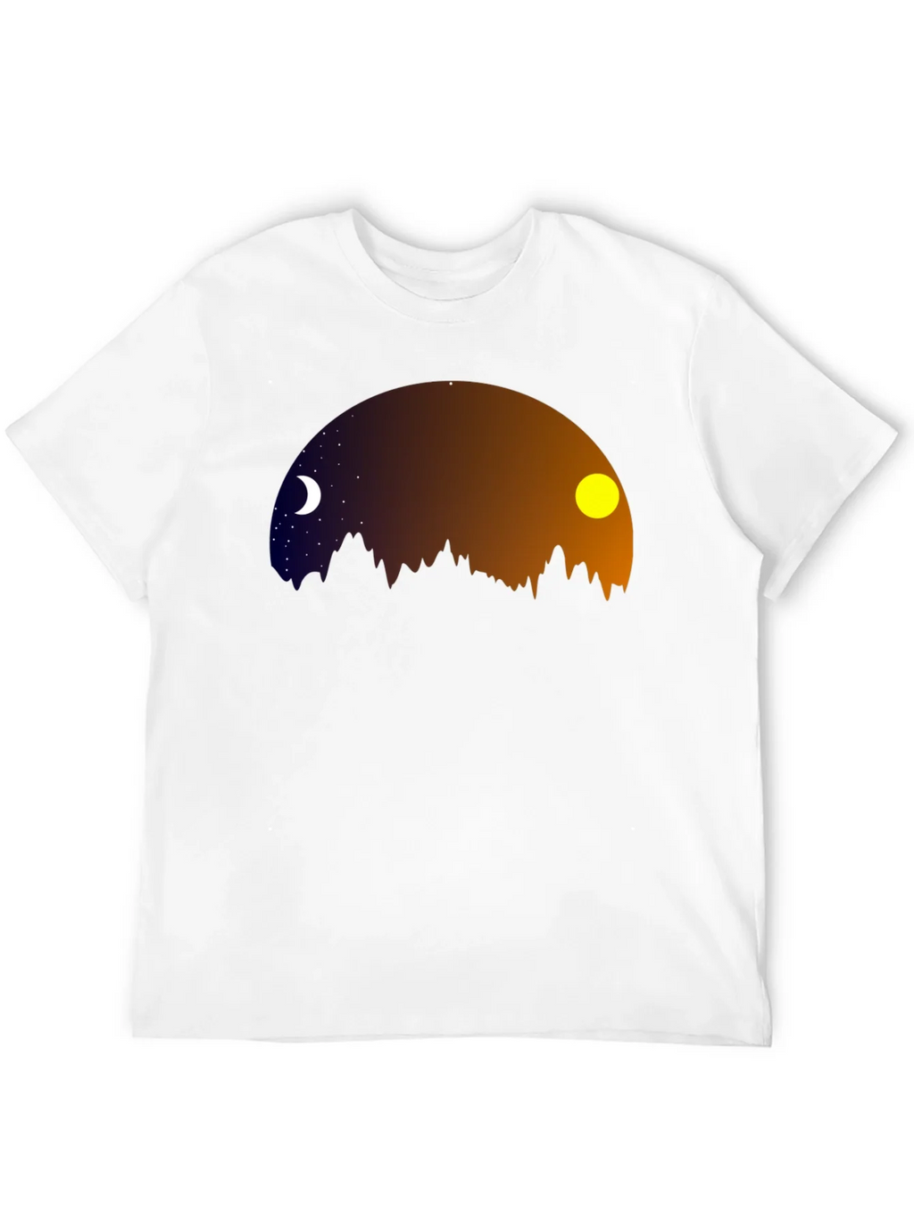 Night & Day Mountainscape Graphic Tee product image 3
