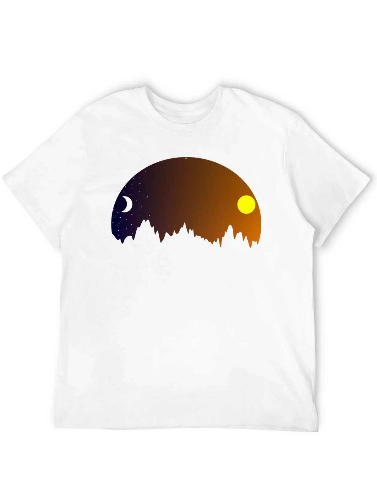 Night & Day Mountainscape Graphic Tee product image 3