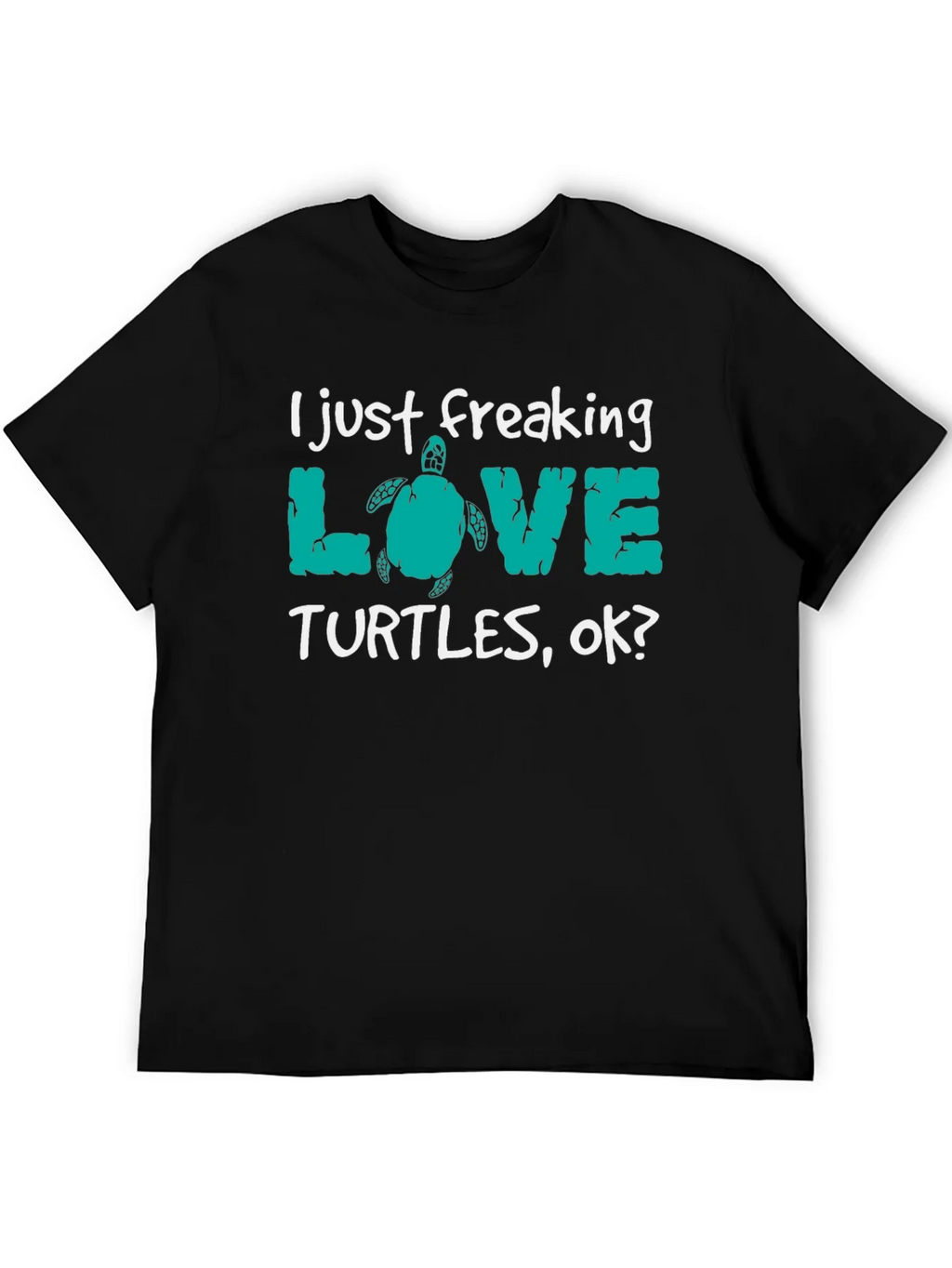 I Just Freaking Love Turtles Tee product image 8