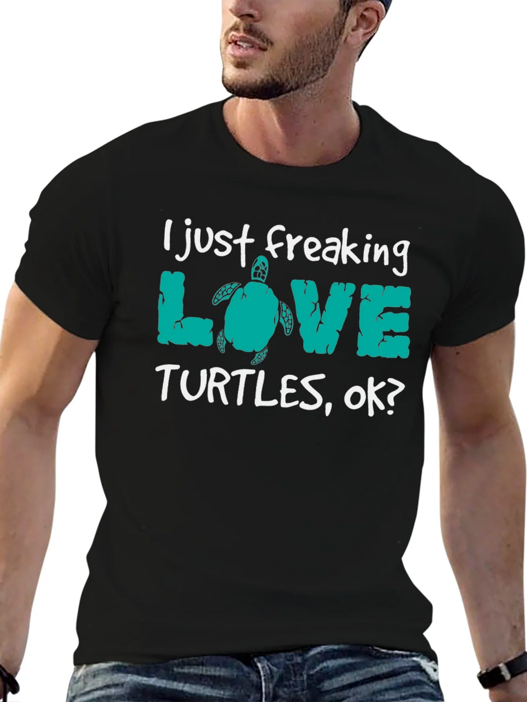 I Just Freaking Love Turtles Tee product image 9