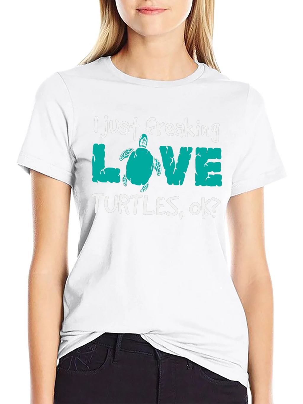 I Just Freaking Love Turtles Tee product image 11