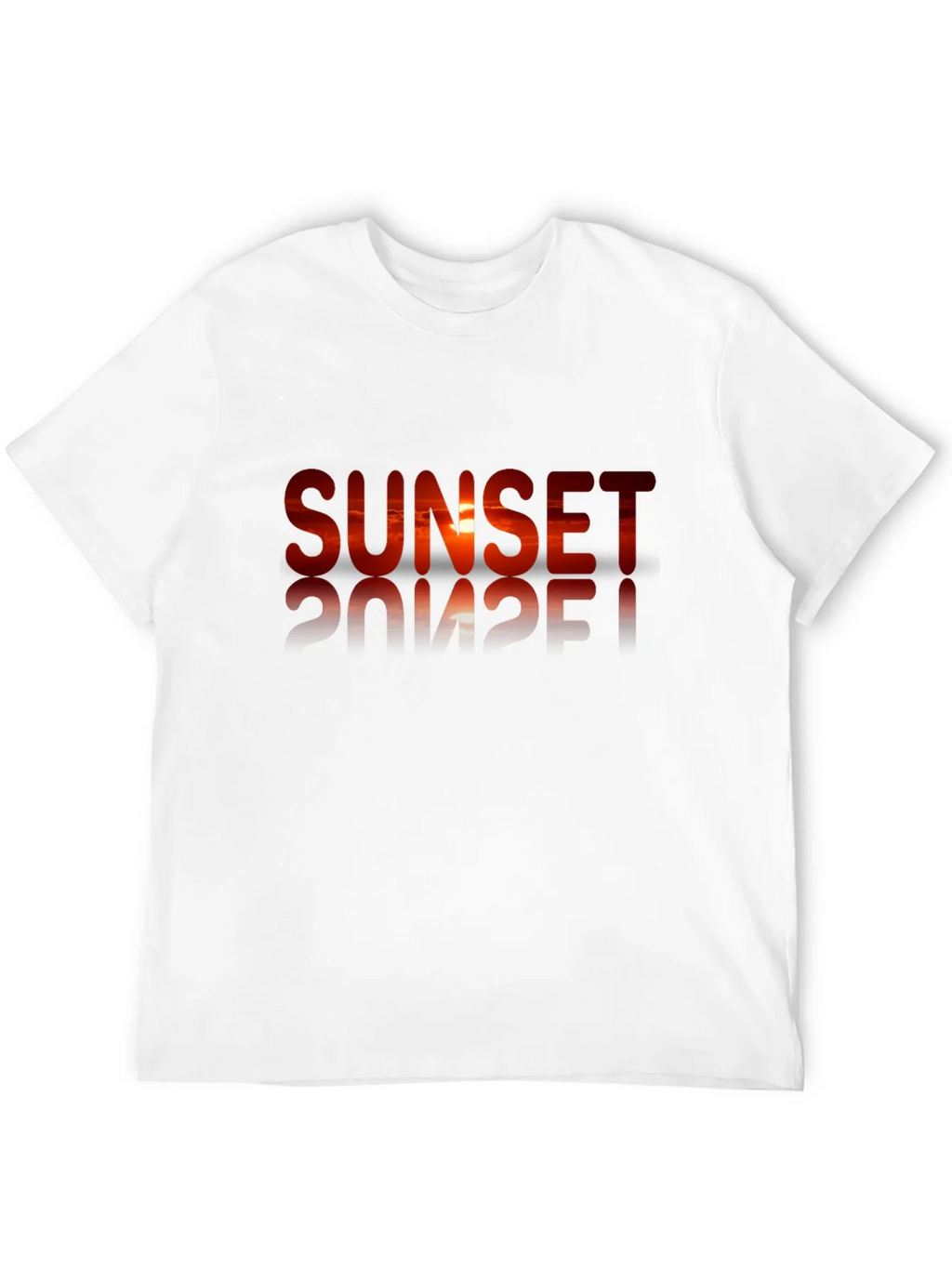 Sunset Graphic Black T-Shirt product image 3