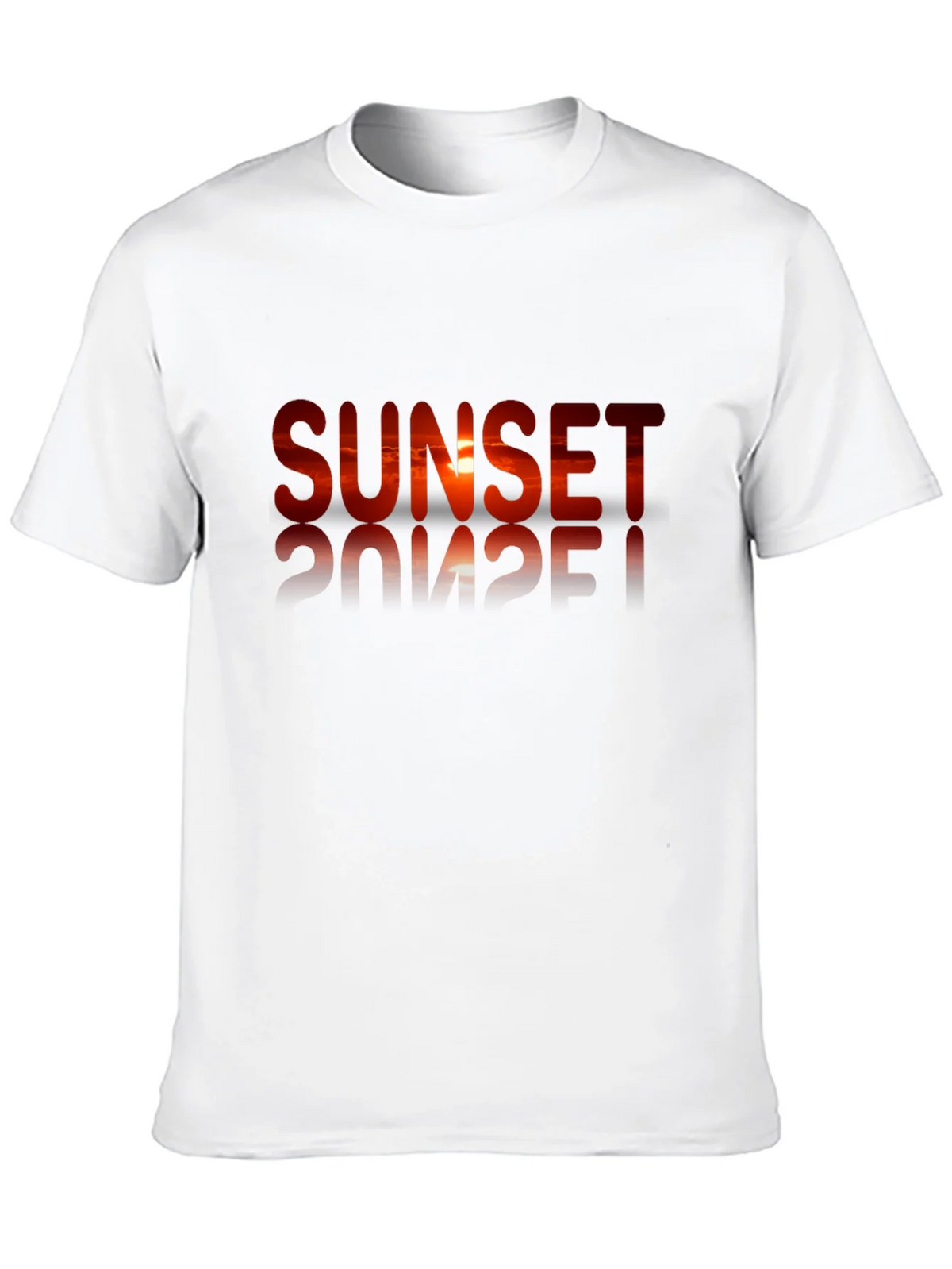 Sunset Graphic Black T-Shirt product image 12