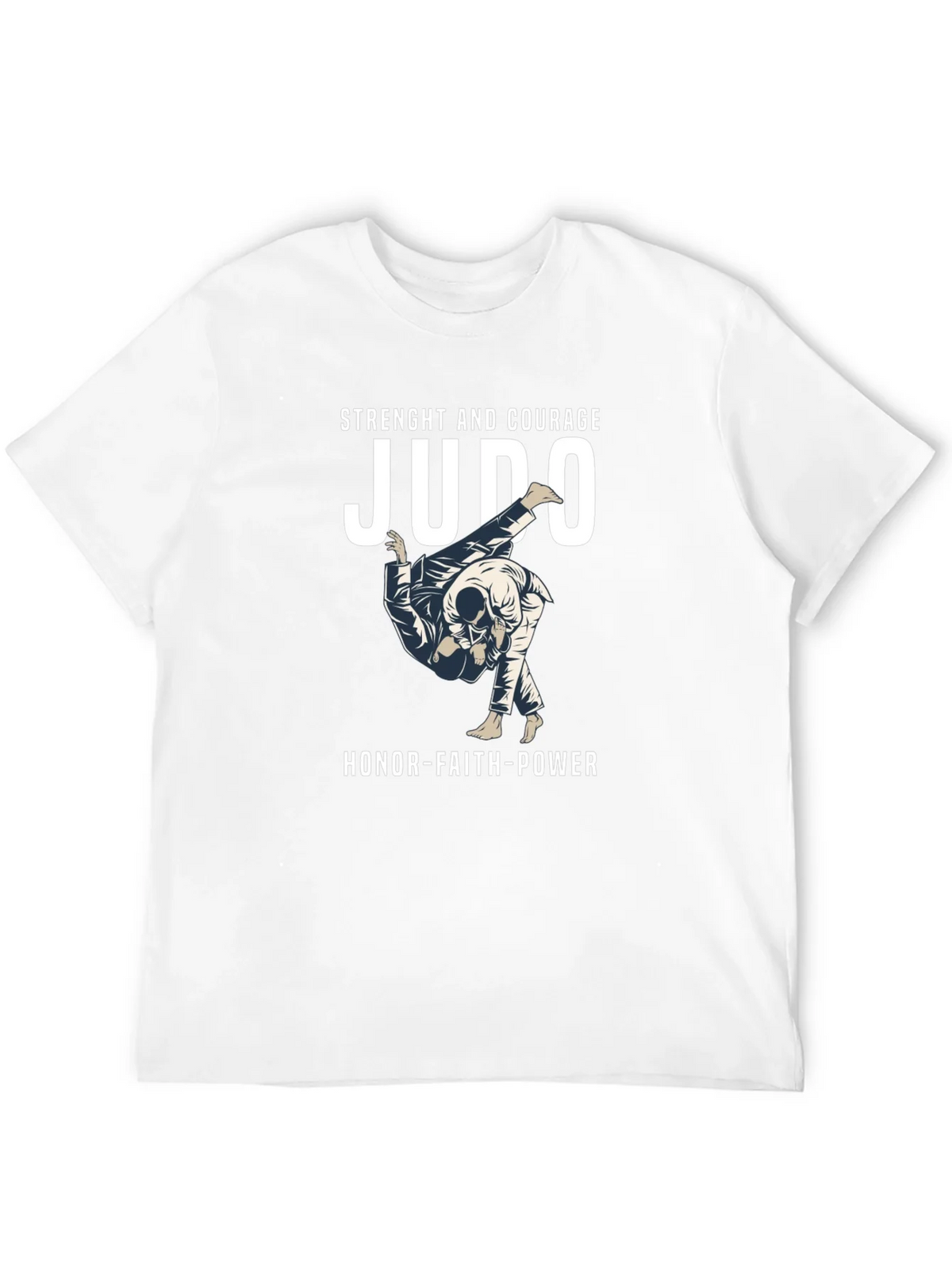 Judo Strength and Courage T-Shirt product image 3