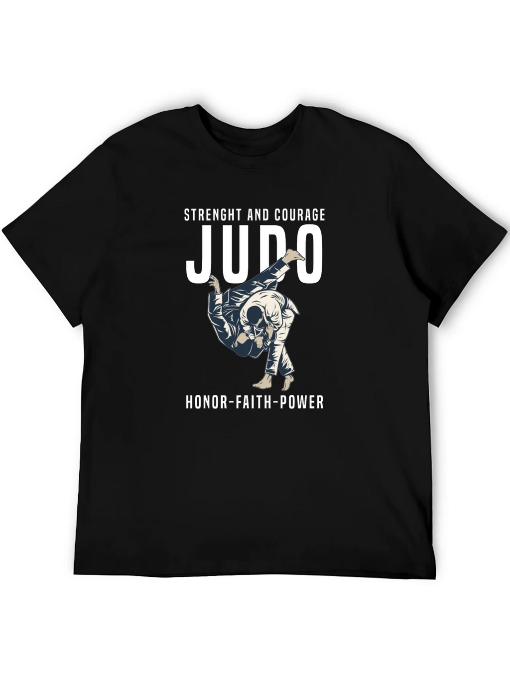 Judo Strength and Courage T-Shirt product image 8
