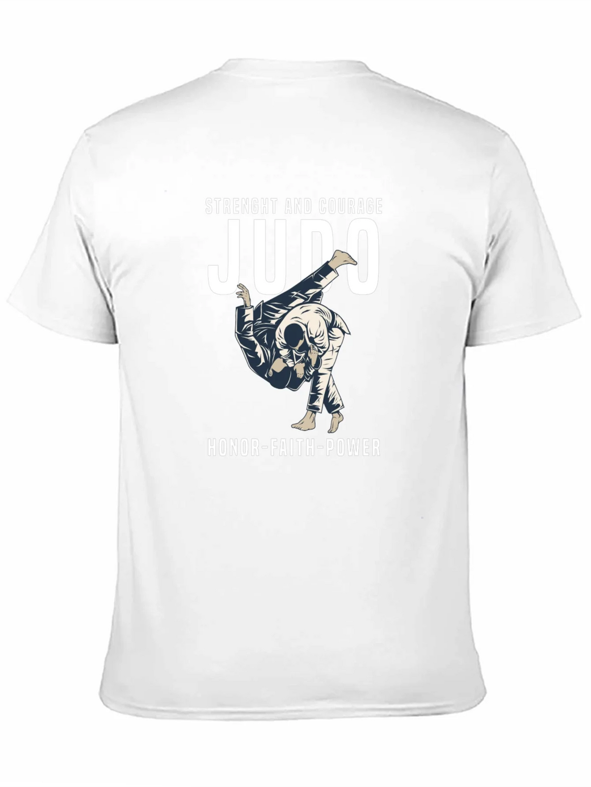 Judo Strength and Courage T-Shirt product image 2