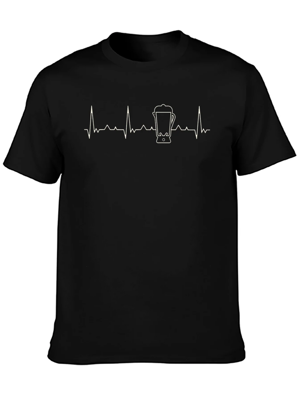 Blender Heartbeat T-Shirt - Black Crew Neck product image 6