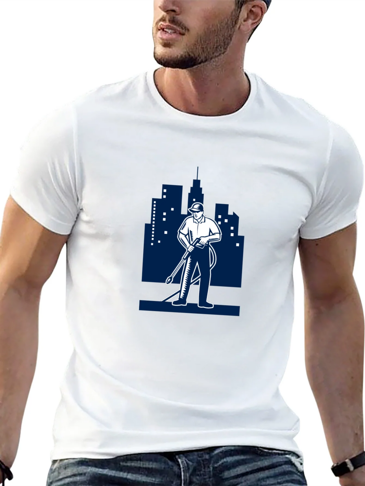 Power Washer Graphic Tee - Black product image 4