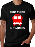 Fire Chief in Training Graphic T-Shirt product image 1
