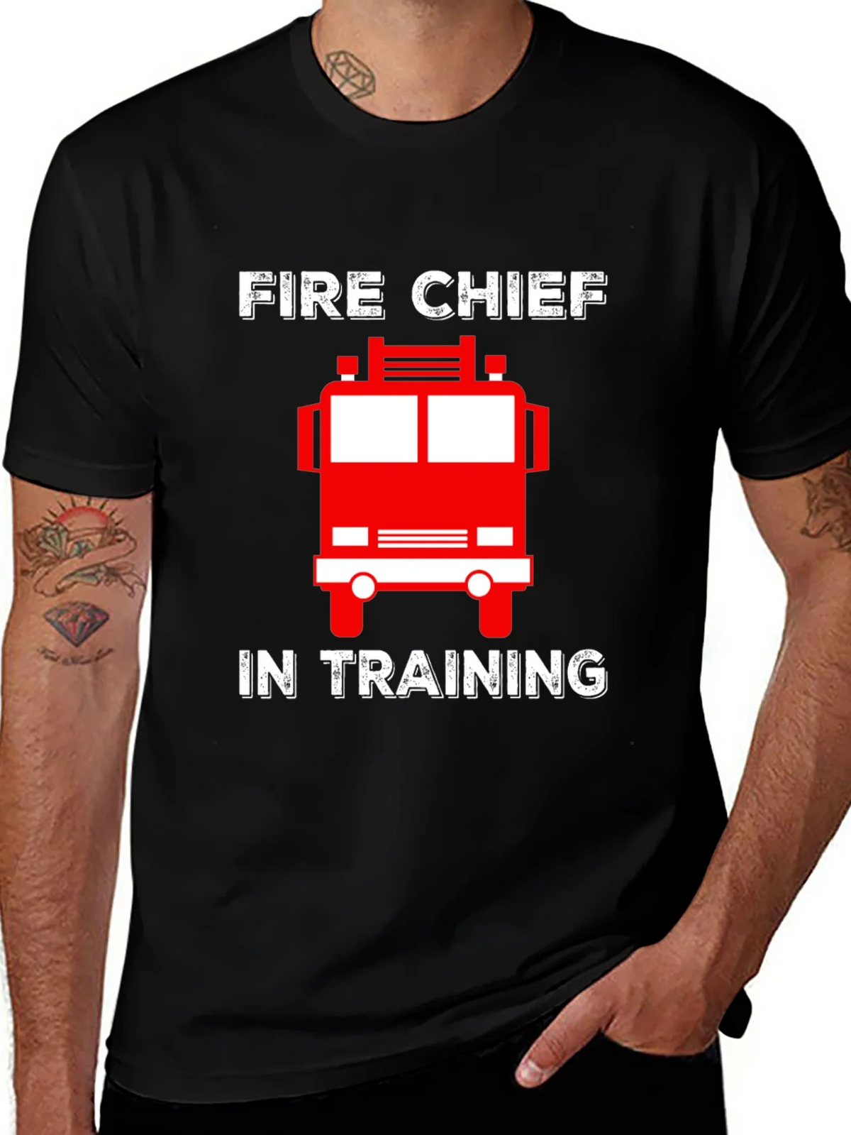 Fire Chief in Training Graphic T-Shirt product image 1