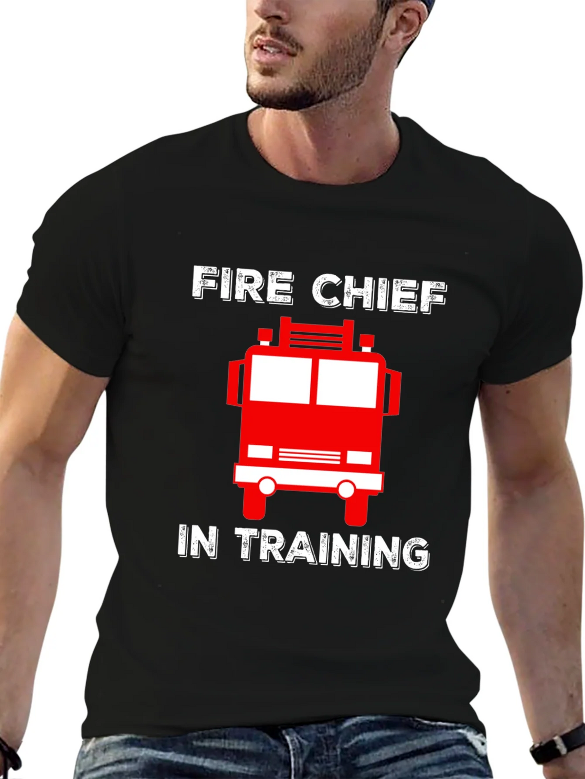 Fire Chief in Training Graphic T-Shirt product image 9