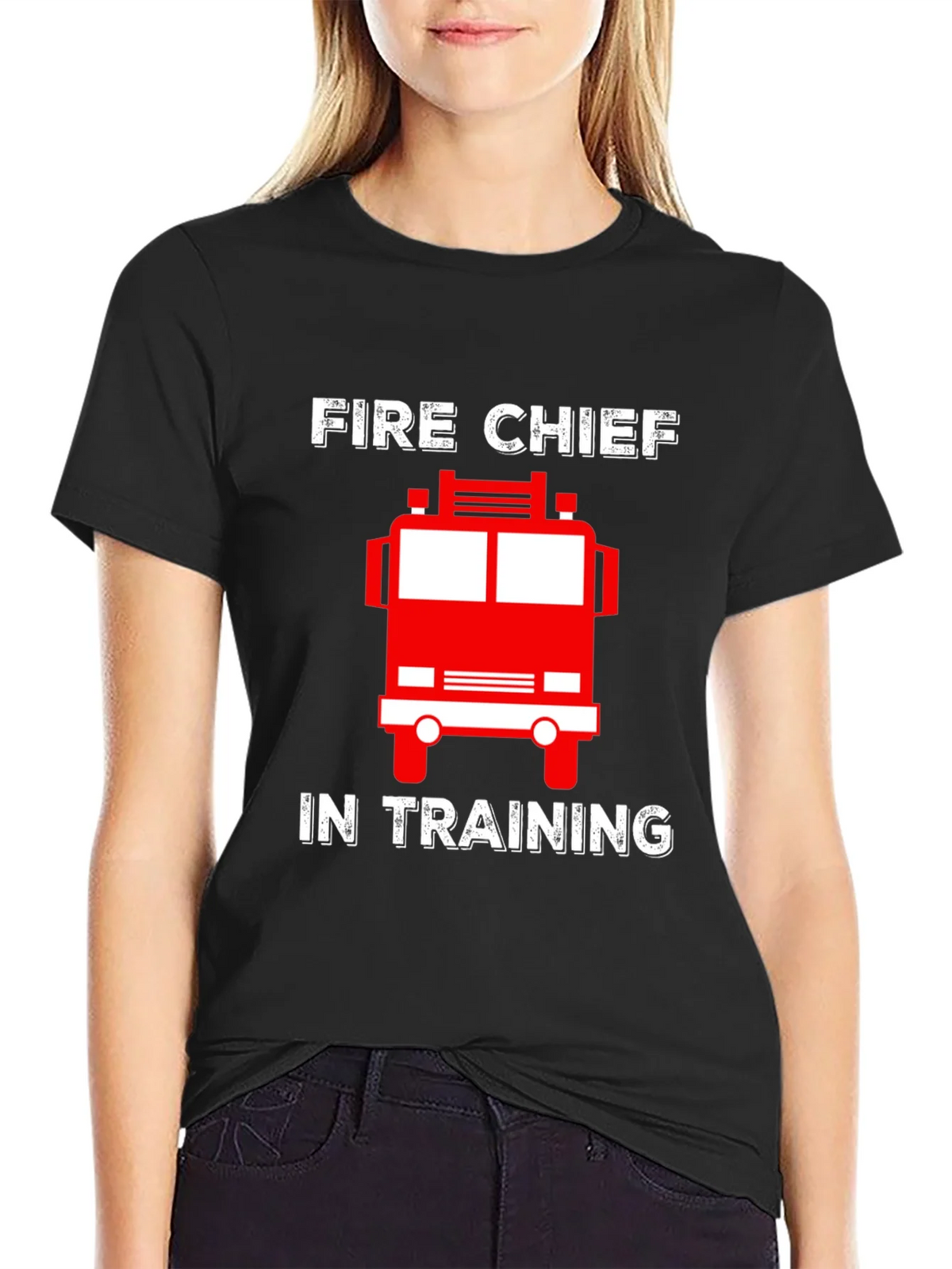 Fire Chief in Training Graphic T-Shirt product image 5
