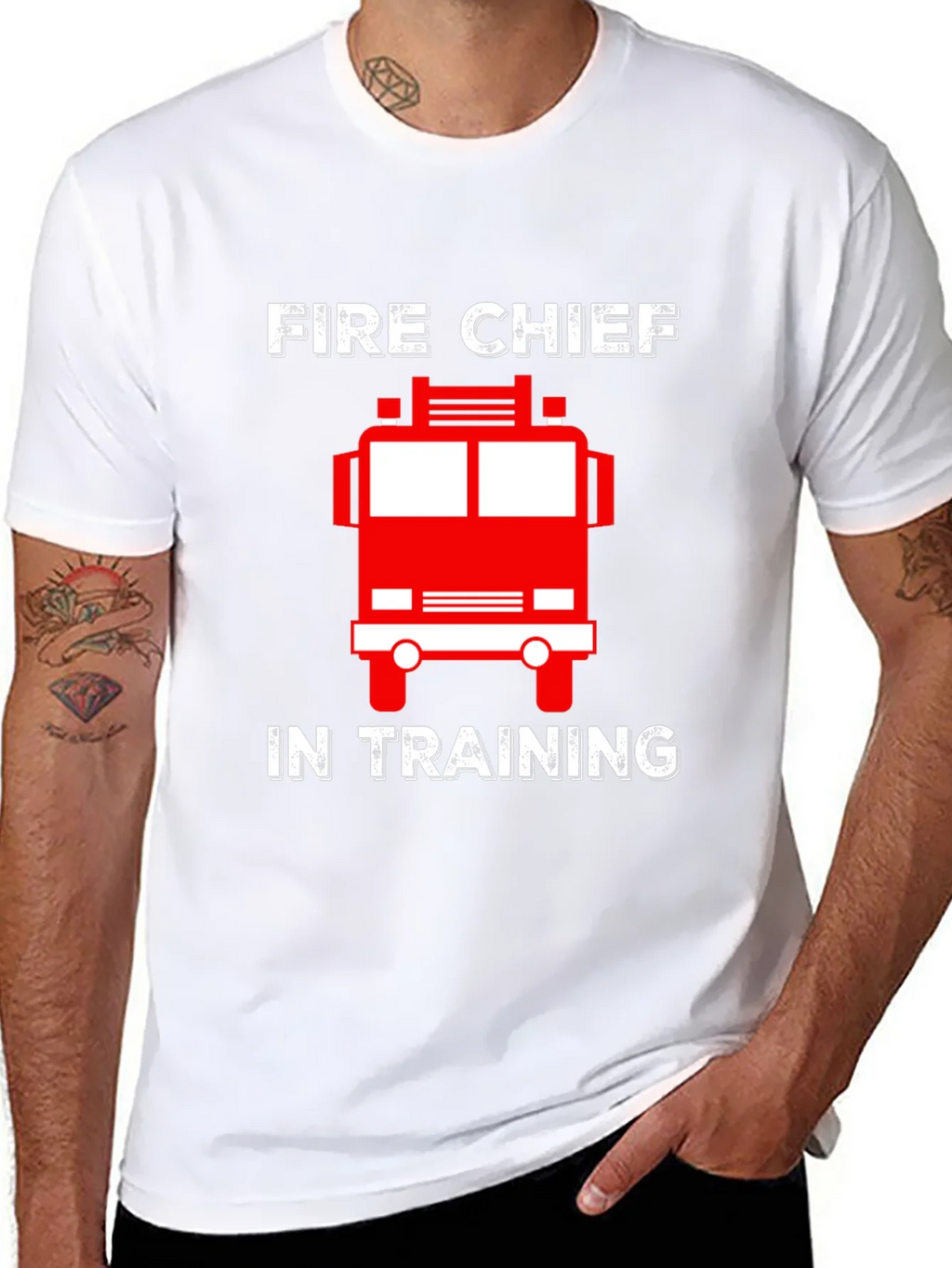 Fire Chief in Training Graphic T-Shirt product image 10