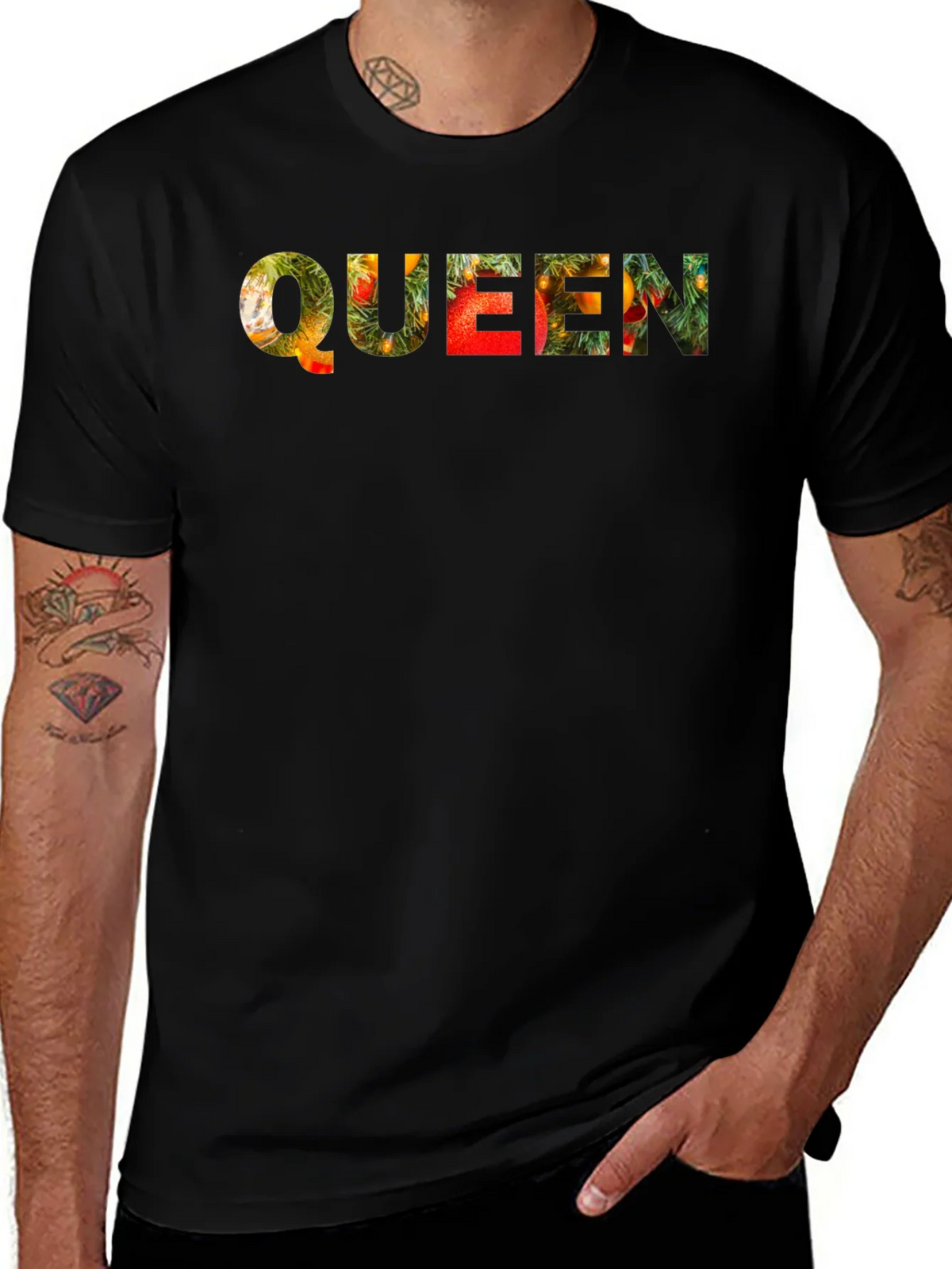Queen Festive Christmas T-Shirt product image 1