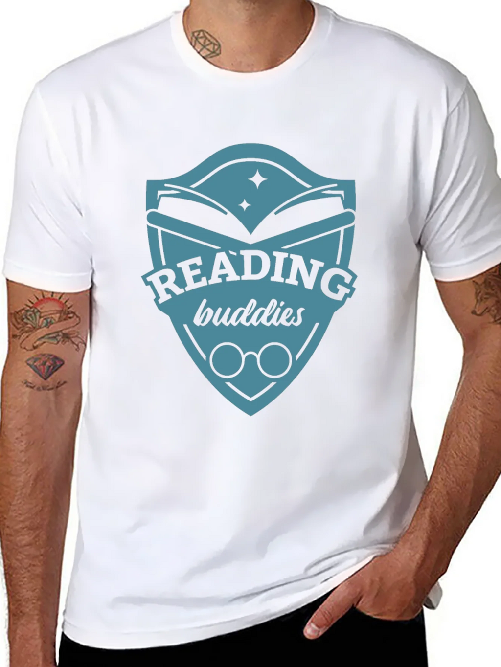 Reading Buddies Graphic Tee - Book Lover Shirt product image 10
