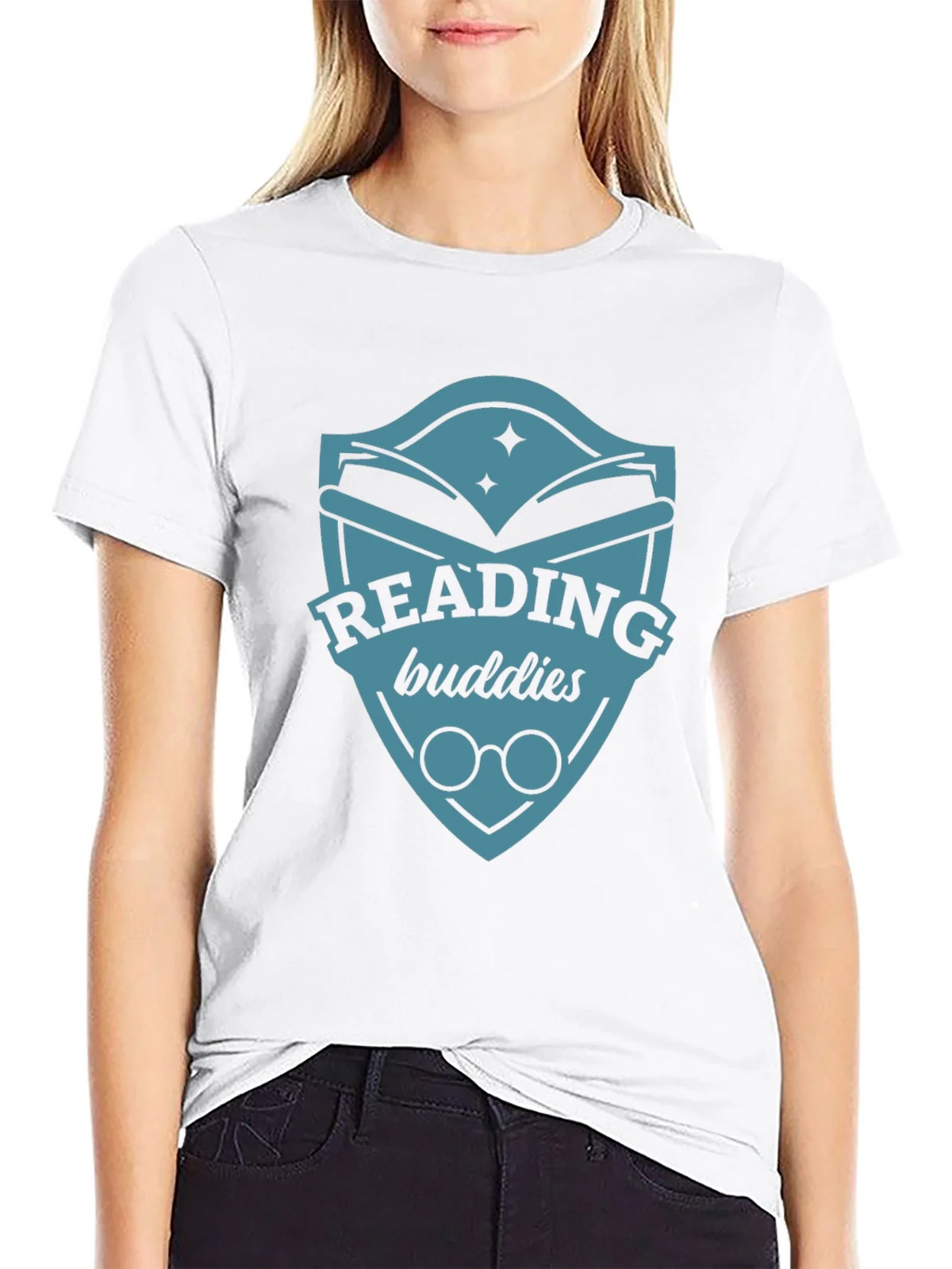 Reading Buddies Graphic Tee - Book Lover Shirt product image 11