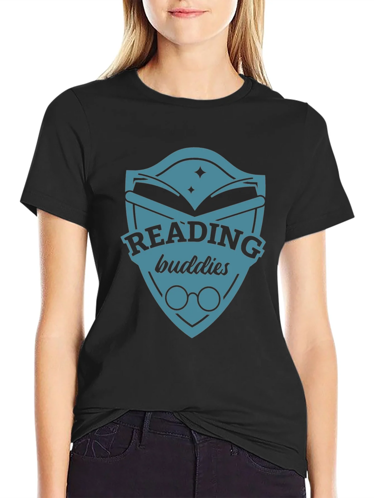 Reading Buddies Graphic Tee - Book Lover Shirt product image 5